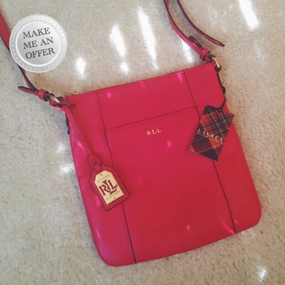 Ralph Lauren Aiden Crossbody - Red